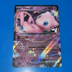 151/165 Mew ex Prize Pack Series 5 Stamped Play Pokemon TCG 151 - Image 1