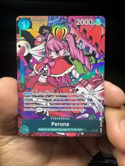 Bandai One Piece Card Perona French TR OP09-034 - Image 1