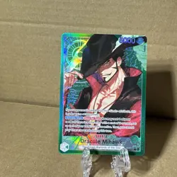 ONE PIECE The Azure Sea's Seven DRACULE MIHAWK LEADER ALT ART OP14-020 ENGLISH - Image 1