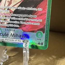 ONE PIECE The Azure Sea's Seven DRACULE MIHAWK LEADER ALT ART OP14-020 ENGLISH - Image 5