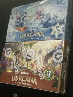 2 Disney Lorcana TCG Booster Boxes (Wilds Unknown/Winterspell) -English- SEALED - Image 2