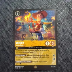 Disney Lorcana Woody Jungle Guide Wilds Unknown Legendary 15/204 normal - Image 1