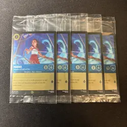 5 PACK 2024 Disney Lorcana TCG Moana Cinemark Promo Cards | Brand New - Image 1