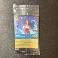 5 PACK 2024 Disney Lorcana TCG Moana Cinemark Promo Cards | Brand New - Image 2