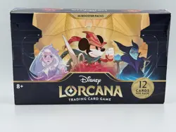 Disney Lorcana TCG The First Chapter Booster Box SEALED English CM1 2023 - Image 1