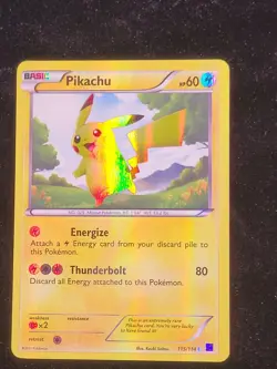 The Pokemon Company Pikachu 115/114 Black & White Secret Rare Holo✨✨✨ - Image 1