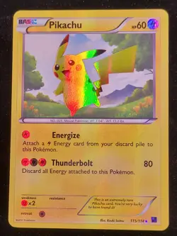 The Pokemon Company Pikachu 115/114 Black & White Secret Rare Holo✨✨✨ - Image 2