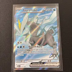 Kyurem EX 157/086 SV: Black Bolt & White Flare Ultra Rare Full Art 2025 NM - Image 1