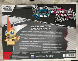 Pokemon TCG Black Bolt & White Flare Unova Victini Illustration Collection Box - Image 2
