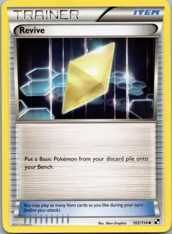 Revive Uncommon Black and White 102/114 NM - Image 1