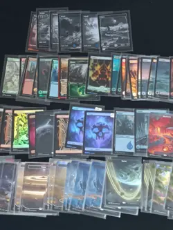 MTG Magic The Gathering Full Art Land Lot Foil Or Non-Foil - You Pick Choose - Image 1