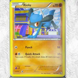 Riolu 79/113 2013 English Black & White Legendary Treasures - Image 1