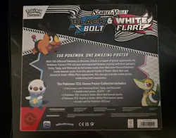 Pokemon TCG: Black Bolt & White Flare Unova Poster Collection - Factory Sealed - Image 2