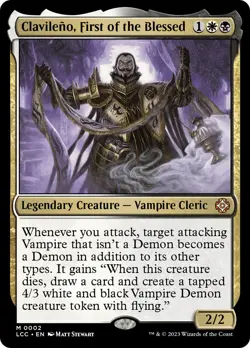 MTG Clavileno, First of the Blessed [The Lost Caverns of Ixalan Commander] Foil - Image 1