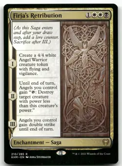 Firja's Retribution #210 (NM) Kaldheim KHM Magic MTG - Image 1