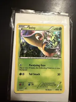 Snivy BW06 Holofoil Black White Black Star Promos, Near Mint Condition - Image 1