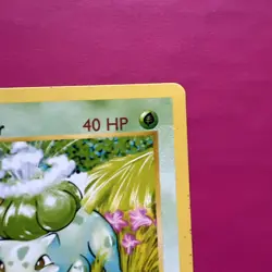 1999 Pokemon Base Set Bulbasaur 1st Edition Shadowless 44/102 NM+ Near Mint! - Image 4