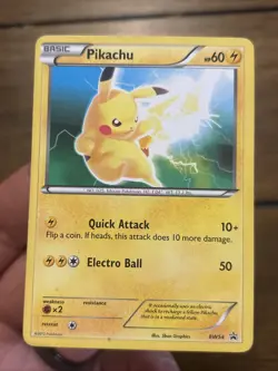 Pikachu BW54 Black & White Regular Black Star Promo 2012 Super Rare Mid Era gas - Image 1