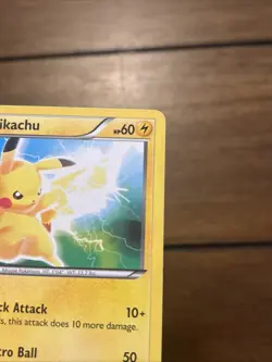 Pikachu BW54 Black & White Regular Black Star Promo 2012 Super Rare Mid Era gas - Image 4
