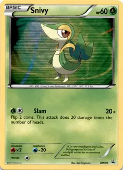 Snivy - Promo Black and White Promos BW01 LP - Image 1