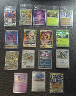 Pokemon TCG Promo Cards, Lot of 16, Lucario, Galarian Moltres,Mimikyu etc. NM - Image 1