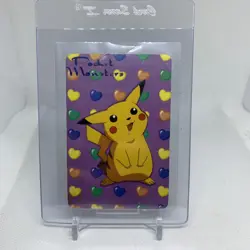 Pokemon Pocket Monsters Vintage 90’s 2000’s Playing Card Pikachu Charmander - Image 2