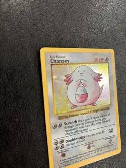 Chansey Shadowless Holo Card 003/102 Base Set - Image 2