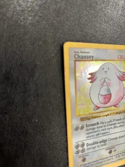 Chansey Shadowless Holo Card 003/102 Base Set - Image 3