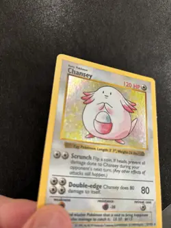 Chansey Shadowless Holo Card 003/102 Base Set - Image 4