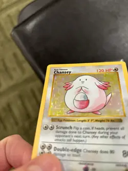 Chansey Shadowless Holo Card 003/102 Base Set - Image 5
