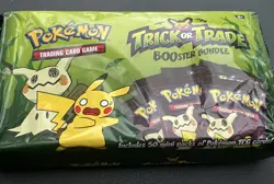 Pokemon BOOster Bundle Trick Or Trade Treat Cards 2023 New - 50 Packs - Image 1