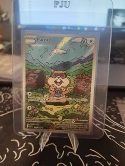 Patrat 152/086 Illustration Art Rare Pokemon Card SV: White Flare NM - Image 1