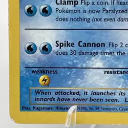Pokemon Cloyster Fossil 32/62 Light Play LP - Image 4