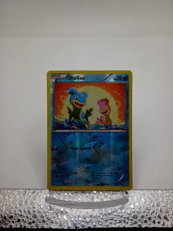 2016 Shellos Basic Reverse Holo Pokemon Card 28/114 - Image 1