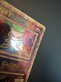 Nintendo Pokemon TCG Ancient Mew 1 Promo Holo 30 HP English Trading Card DAMAGE - Image 3