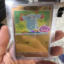 Nintendo Phanpy Holo Chinese Pokemon TCG HP80 Basic Card 0906/07 - Image 1