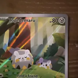 Togedemaru 104/094 Phantasmal Flames Pokemon Card - Image 2