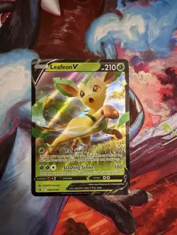 Leafeon V SWSH194 SWSH: Sword & Shield Promo Card Holo NM - Image 1