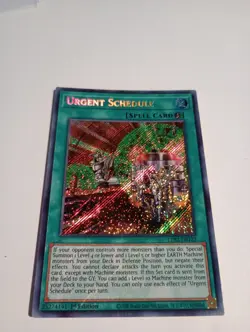 Yugioh Urgent Schedule LDS2-EN125 Secret Rare Holo - Image 4