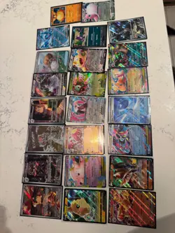 Pokemon Card Bundle - Full Art/ARs/Holographic - Image 1