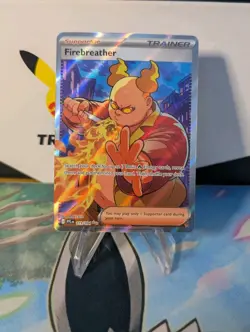 Firebreather 119/94 Full Art- Pokemon Phantasmal Flames Card - NM - Image 1