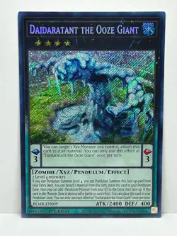 Yugioh Daidaratant The Ooze Giant BLMR-EN009 Secret Rare 1st Edition NM - Image 1