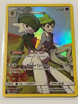 Gallade (Secret) 2019 Pokemon Trading Card Game Cosmic Eclipse 244/236 MP/LP - Image 1