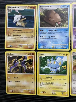 Pokemon TCG Card Lot D&P: Legends Awakened & Stormfront LP-HP - Image 3