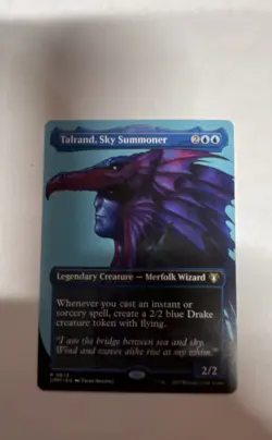 Talrand, Sky Summoner (Borderless) Commander Masters #673 Rare - Image 1