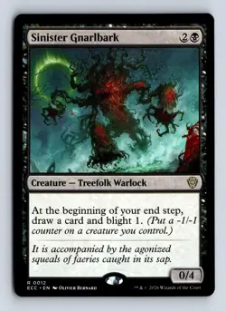 Sinister Gnarlbark R Commander: Lorwyn Eclipsed - Image 1