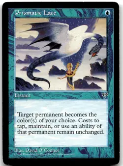 Prismatic Lace Rare Mirage Magic: The Gathering Lightly Played - Image 1