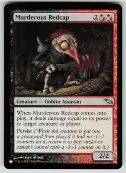 Murderous Redcap Uncommon The List Reprints 192/301 MTG Near Mint 2020 - Image 1