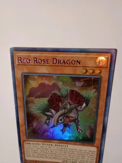 Yugioh: Red Rose Dragon (Purple) - LDS2-EN108 Ultra Rare 1st Edition NM - Image 3