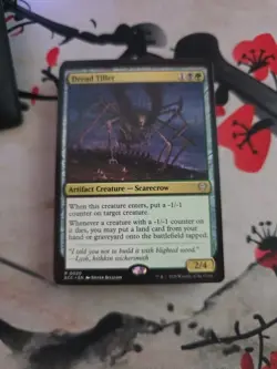 Dread Tiller Commander: Lorwyn Eclipsed Extended Art Rare - Image 1